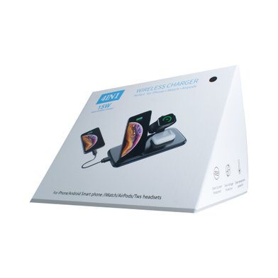 Slim Беспроводное ЗУ 4in1 Charging Station 15W / Модельный ряд + №893