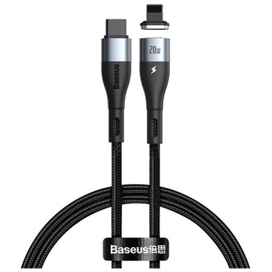 CATLXC-01 - Baseus Zinc Magnetic Safe Fast Charging Data Cable Type-C to IP PD 20W 1m / Baseus + №3287