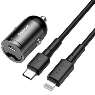 TZVCHX-0G - Baseus Tiny Star Mini PPS quick charger suit (Type-C to IP 18W Cable 1m) / Baseus + №3340