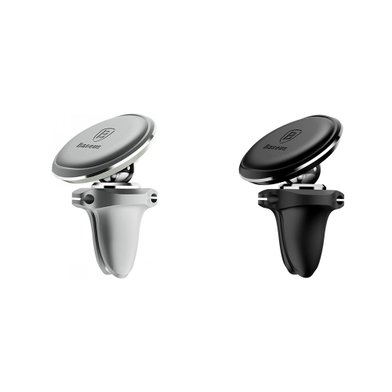 SUGX-A01 - Baseus Magnetic Air Vent Car Mount Holder with cable clip / Baseus + №3309