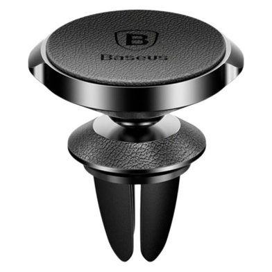 SUER-E01 - Baseus Small Ears Series Air Outlet Magnetic Bracket（Genuine Leather Type / Всё для автомобилей + №3320