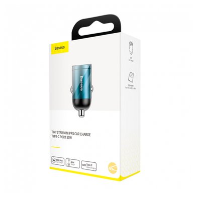 VCHX-B0G - Baseus Tiny Star Mini PPS Car Charge Type-C Port 30W / Baseus + №3339