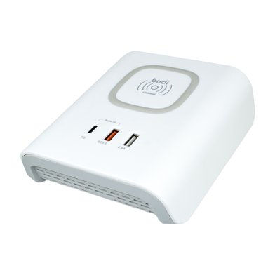 M8J027T - Budi Home Wireless Charger Station QC3.0, 2 USB 5V2.4A / Зарядные устройства budi + №3011