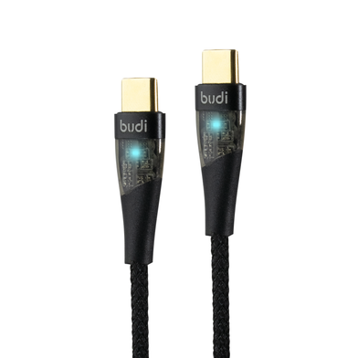 DC217TT15B - Budi USB Cable Type-C to Type-C 1,5m 65W / Кабели / Переходники budi + №6724