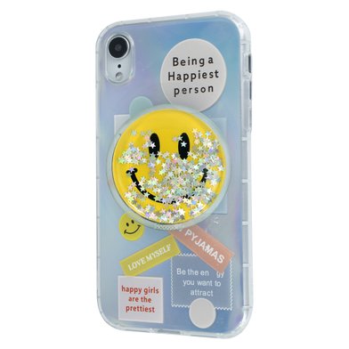 TPU Gradient Smile Popsockets Case Apple Iphone XR / apple-iphone-iphone xr + №1144
