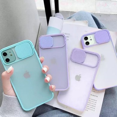TOTU Slide Camera Matt Case iPhone 11 / TOTU Slide Camera Matt Case + №1172