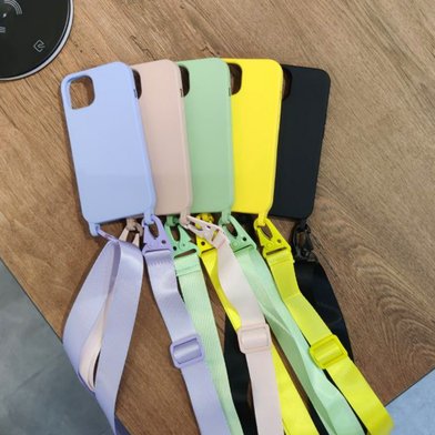 Strap Silicone Case iPhone 11 Pro Max / Strap Silicone Case + №1307