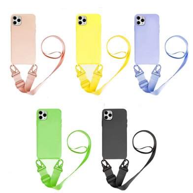 Strap Silicone Case iPhone 13 Pro / Strap Silicone Case + №1306