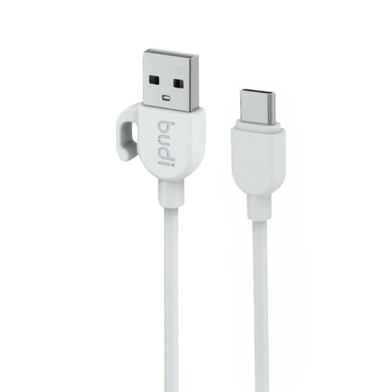 DC227T10W 1m 2.4A Type-C USB Cable / Кабели / Переходники budi + №3068