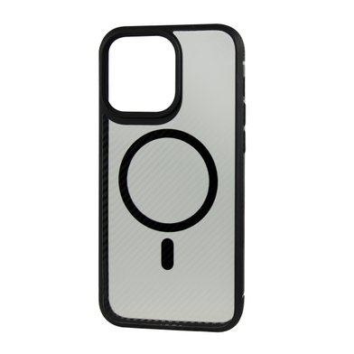 iPaky Carbone Clear case with MagSafe / Модельный ряд + №1779