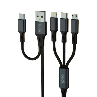 DC203T5 - Budi 6 in 1 Multi Usb Cable / Кабели / Переходники budi + №3740