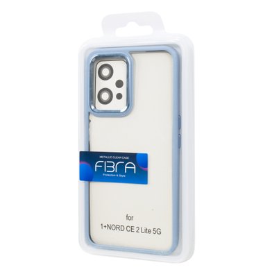 FIBRA Metallic Clear Case 1+ Nord CE 2 Lite 5G / Fibra Metallic Clear Case Collection + №7534