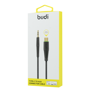 DC150TXA12B - AUX Cabel Type-C connector  Budi 1.2m / Кабели / Переходники budi + №7608