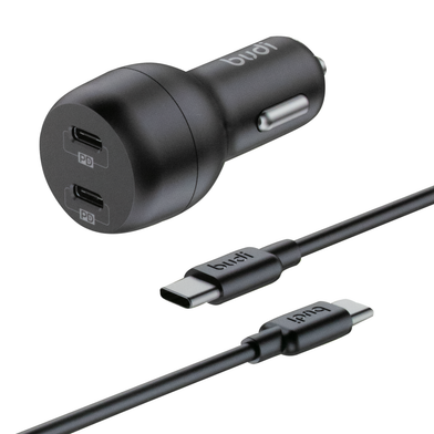 CC108RTTB - Budi Dual PD Car Charger 40w + Cable PD USB-C to USB-C / Всё для автомобилей budi + №7613