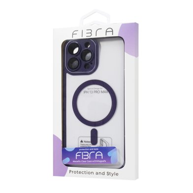 FIBRA Metallic Clear Case with MagSafe iPhone 13 Pro Max / Fibra Metallic Clear Case Collection + №7730
