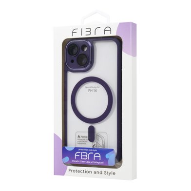 FIBRA Metallic Clear Case with MagSafe iPhone 14 / Fibra Metallic Clear Case Collection + №7731