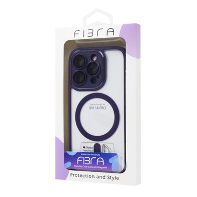 FIBRA Metallic Clear Case with MagSafe iPhone 14 Pro / Fibra Metallic Clear Case Collection + №7732
