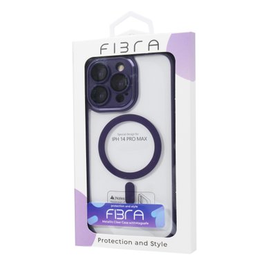 FIBRA Metallic Clear Case with MagSafe iPhone 14 Pro Max / Fibra Metallic Clear Case Collection + №7733