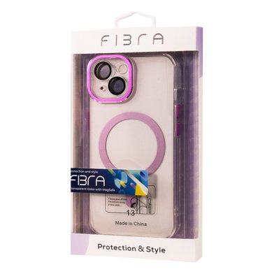 Fibra Transparent Color with MagSafe Collection / Чехлы fibra + №7860