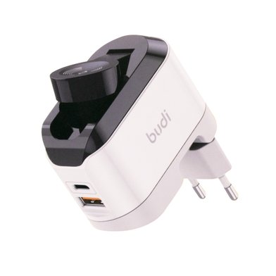 AC330WEW - Budi Home Charger 20W 2 USB / Зарядные устройства budi + №7905