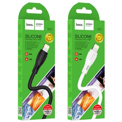 Кабель Hoco X61 Ultimate silicone charging data cable for iP / Кабели / Переходники hoco + №7997
