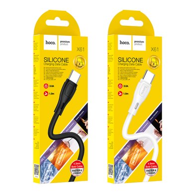 Кабель Hoco X61 Ultimate silicone charging data cable for Type-C / Кабели / Переходники hoco + №8005