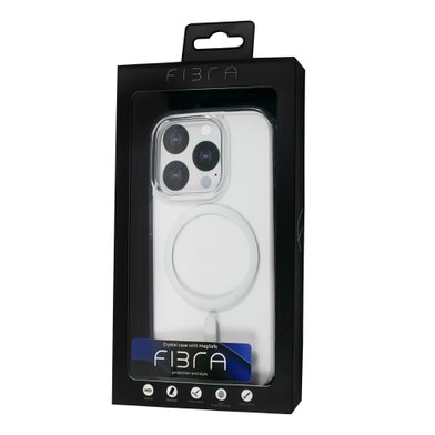 FIBRA Crystal Case with MagSafe iPhone 15 Plus / apple + №8074