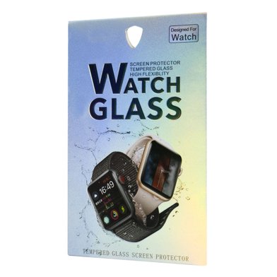 Защитное стекло 3D Ceramic  Apple Watch Matte 38/40/41/42/44/45/49mm / Администрирование + №8075