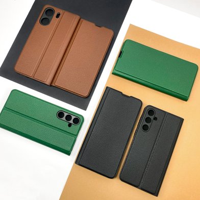 FIBRA Leather Flip case Samsung A12(4G)/M12 / FIBRA Leather Flip case + №8135