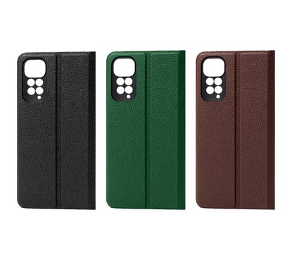 FIBRA Leather Flip case Xiaomi Redmi Note 11 Pro / 12 Pro (4G) / FIBRA Leather Flip case + №8145