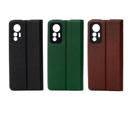 FIBRA Leather Flip case Xiaomi Redmi Note 12S / FIBRA Leather Flip case + №8150