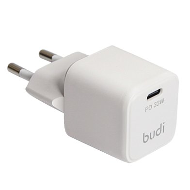 AC018EW - Budi Home Charger PD33W, Type - C / Зарядные устройства budi + №8475