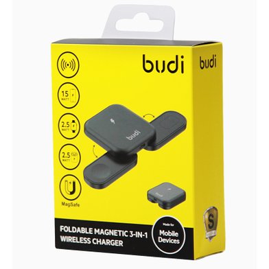 WL4500B Budi Wireless Charging 3 in 1 / Зарядные устройства budi + №8479