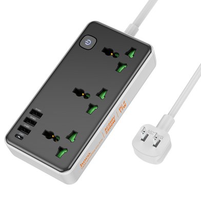 Сетевой Фильтр Hoco AC7 Storm 3-position socket(1C3A) / Зарядные устройства hoco + №8676