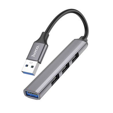 Адаптер Hoco HB26 4 in 1 adapter(USB to USB3.0+USB2.0*3) / Кабели / Переходники hoco + №8750