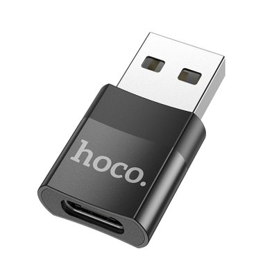 Адаптер Hoco UA17 USB Male to Type-C female USB2.0 adapter / Кабели / Переходники hoco + №8831