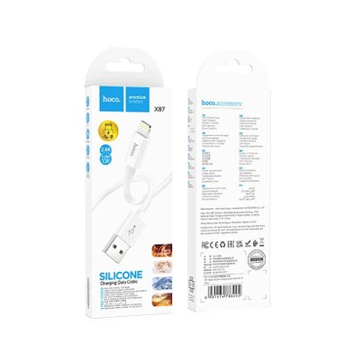 Кабель Hoco X87 Magic silicone charging data cable for iP / Кабели / Переходники hoco + №8886