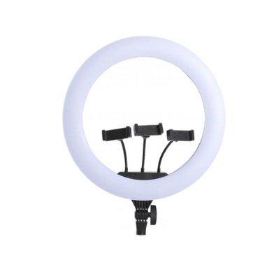 Кольцевая лампа LED Soft Ring Light RL-21 (с дефектом, потертость) / Освітлення + №8954