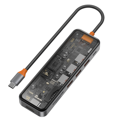 WIWU Адаптер CB007 Cyber Hub Usb C 7-in-1 3.0 Ports / Кабели / Переходники wiwu + №9039