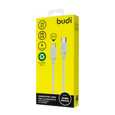 DC230DTL  Budi Type-C to lightning cable Budi / Кабели / Переходники budi + №9149