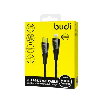 DC217TL Budi Type-C to lightning cable Budi / Кабели / Переходники budi + №9150