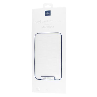 WiWU Силиконовая накладка на клавиатуру Keyboard Protector For Macbook Air13/Pro14.2/Pro 16.2