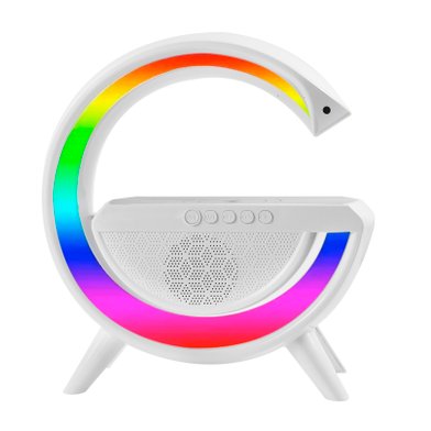 Колонка светильник с Bluetooth и беспроводной зарядкой BT2301 / Администрирование + №9441
