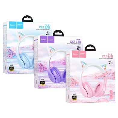 Наушники Hoco W42 Cat ears BT headphones / Администрирование + №9485