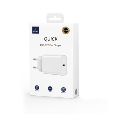 WIWU СЗУ Wi-U001 20W PD Fast Charger / Зарядные устройства wiwu + №9705
