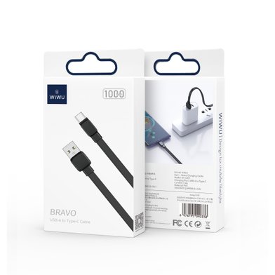 WIWU Кабель Wi-C003 A-C Bravo Series cable USB A to Type C / Кабели / Переходники wiwu + №9752