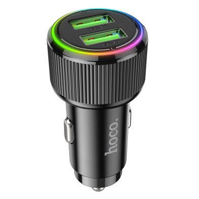 АЗУ Hoco NZ14 Guerrero 36W dual-port car charger / Администрирование + №9808