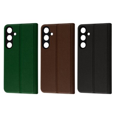 FIBRA Leather Flip case Samsung S24FE / samsung + №10034