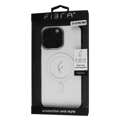 FIBRA Clear Сase with MagSafe iPhone 16 Pro Max / FIBRA Clear Сase with MagSafe + №10092