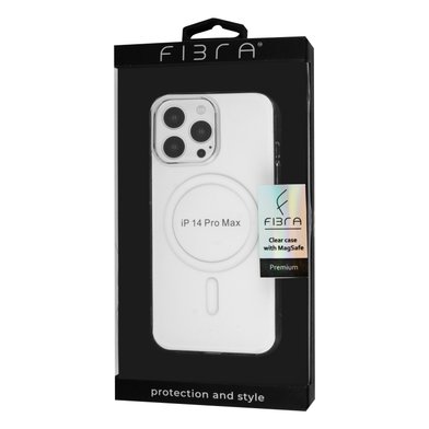 FIBRA Clear Сase with MagSafe / Чехлы fibra + №10086